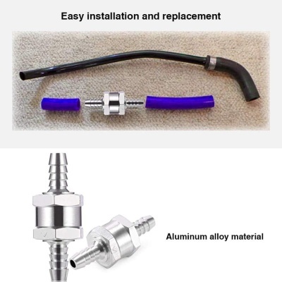 Válvula anti-retorno de retorno de combustível de alumínio