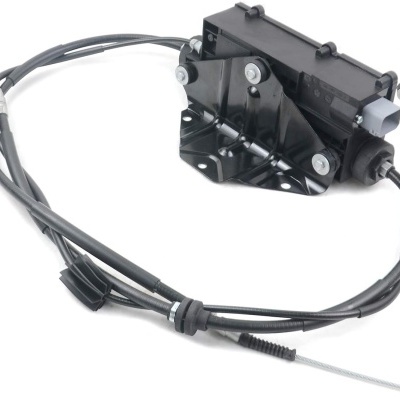 Cabo de aço com suporte metálico e conector cinza