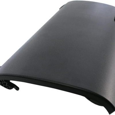 Tampa traseira preta fosca para smartphone com abertura para câmara