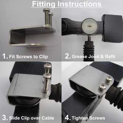 Kit reparação Cabos embraiagem Renault Trafic /  Nissan Primastar / Opel Vivaro 7701473971