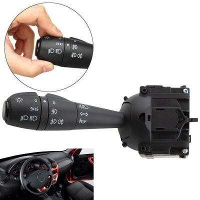 Alavanca com comando luz volante intermitente interruptor para Dacia Logan Lodgy Sandero Dokker Clio 8201167988