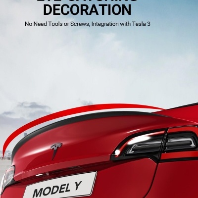 Aleron traseiro Tesla Model Y