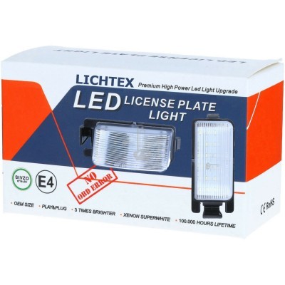 Kits Farolim LED Chapa Matricula Especifico Nissan