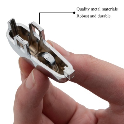 Botão de travão de mão em liga com mola para Opel Mokka 2012-2018