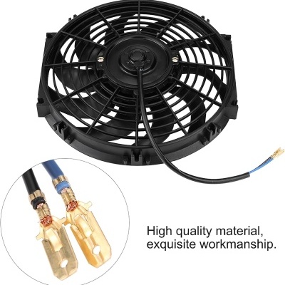 Ventilador de refrigeração do motor 12 V 80 W universal 31.5cm