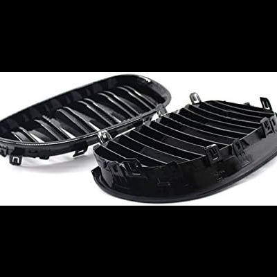 Grelhas frontais cor preta brilhante E60 E61, 03-09