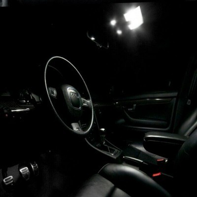 Kit 16 Lampadas LED interiores AUDI A4 B6 B7 AVANT PREMIUM LED SMD ERROR FREE 6000k