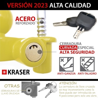 Anti roubo reboque universal