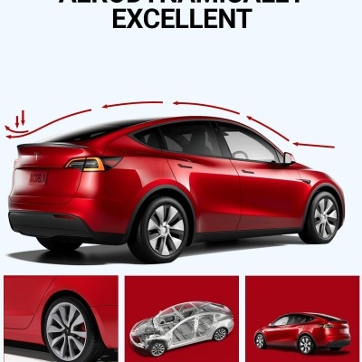 Aleron traseiro Tesla Model Y