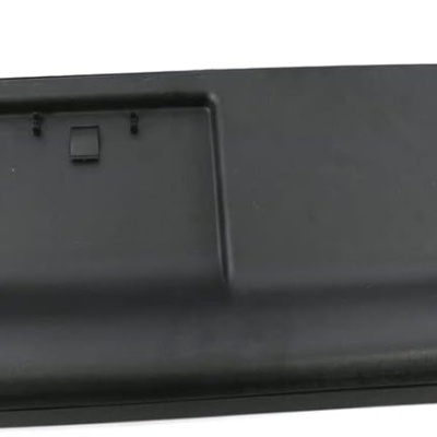 Tampa preta de porta-luvas para automóvel em plástico rígido