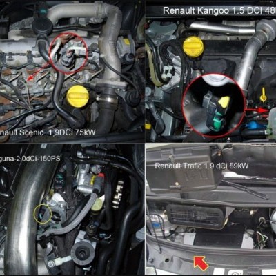 PERFORMANCE Chip tuning RENAULT 1.5 DCI 64 65 68 82 86 101 103 106 PS