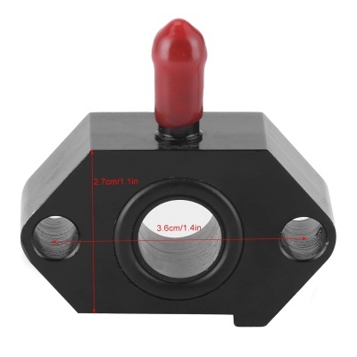 Adaptador de sensor de turbo, alumínio vácuo da torneira Turbo Boost, ajuste para TFSI TSI 1.2T / 1.4T 1.6 1.9 2.0 TDI