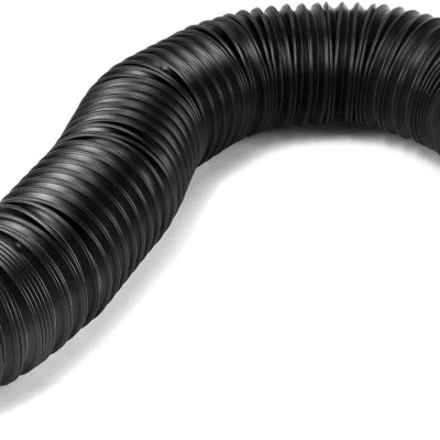 Tubo de entrada de ar universal de 76 mm, extensível a 1 m