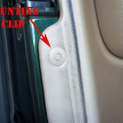 Molas forra porta Volvo 39964095 cor creme