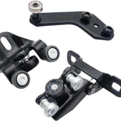 Conjunto roletos porta lateral Ford transit 2000-2014