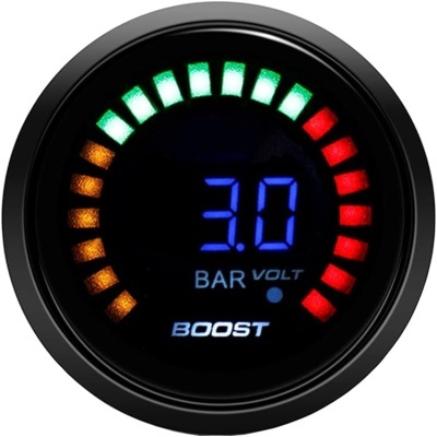 Manómetro automático digital 2 polegadas 52 mm