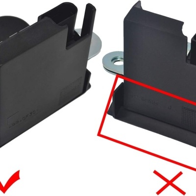 Fechadura para TOURAN GOLF 5 6 mala fecho de porta traseira 5K0827505A para PASSAT B6 B7 3C5 1T0827505H