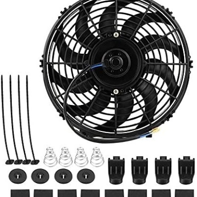 Ventilador de refrigeração do motor 12 V 80 W universal 31.5cm