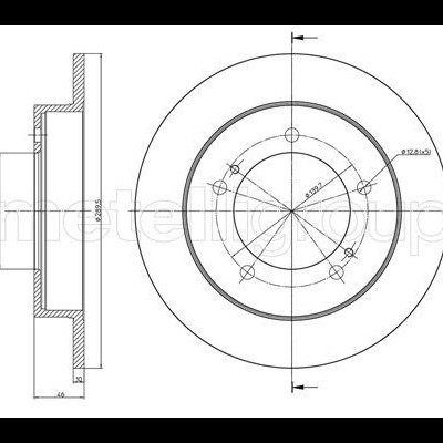 Jg discos travão frente Suzuki Sj410 / Sj413 / Sj419td / Jimny / Vitara
