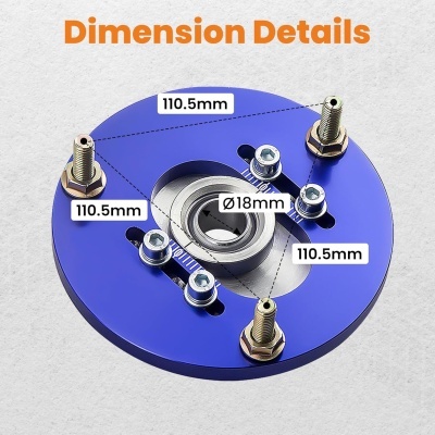 Cabeçotes Ajustáveis Camber BMW E36
