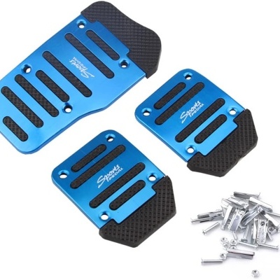 Capas pedais universais antiderrapantes