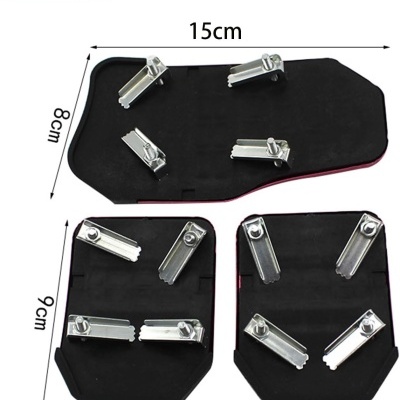 Capas pedais universais antiderrapantes