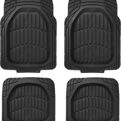 Tapetes universais de borracha com bordo retenção liquidos