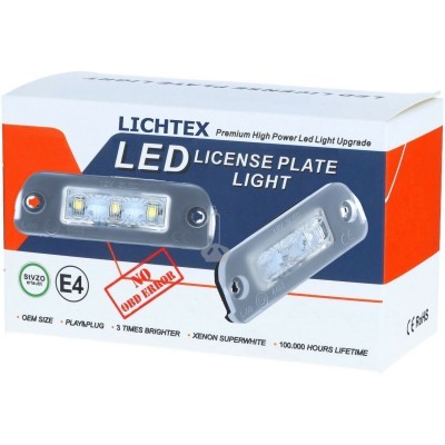 Kits Farolim LED Chapa Matricula Especifico Mercedes