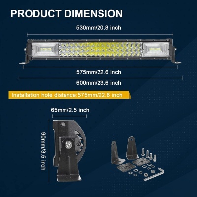 Barra leds 12v 24v
