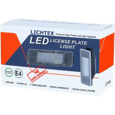 Kits Farolim LED Chapa Matricula Especifico Peugeot Kits Farolim LED Chapa Matricula Especifico Peugeot