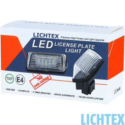 Kits Farolim LED Chapa Matricula Especifico Citroen Kits Farolim LED Chapa Matricula Especifico Citroen