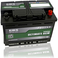 Baterias Auto GBS ULTIMATE AGM  START & STOP *Abrir artigo para escolher as várias potências* Baterias Auto GBS ULTIMATE AGM  START & STOP *Abrir artigo para escolher as várias potências*