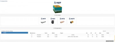 Kit filtros Peugeot 206 1.4Hdi