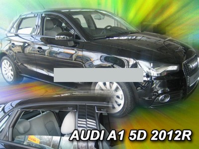 Chuventos Audi A1 8X Conjunto para as 4 portas Chuventos Audi A1 8X Conjunto para as 4 portas
