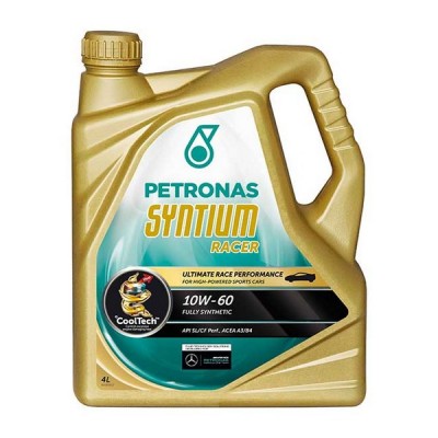 Petronas SYNTIUM RACER X1 10W60 PE 4 Litros Petronas SYNTIUM RACER X1 10W60 PE 4 Litros