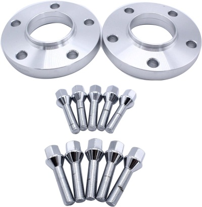 Espaçadores Jantes separadores de 20 mm BMW 72.6mm 5x120 + parafusos M12 Espaçadores Jantes separadores de 20 mm BMW 72.6mm 5x120 + parafusos M12