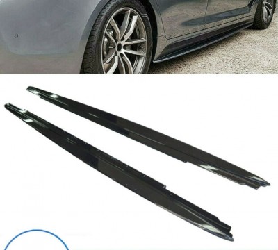 Laminas laterais Bmw F30 F31 Preto brilhante Laminas laterais Bmw F30 F31 Preto brilhante