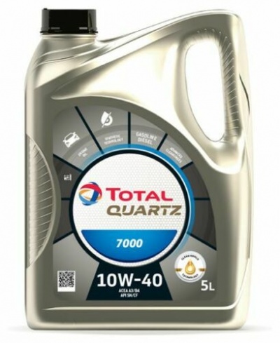 Oleo Total Quartz 7000 10w40 5L Oleo Total Quartz 7000 10w40 5L