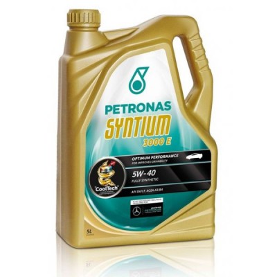 Petronas  SYNTIUM 3000 E 5W40 5 litros Petronas  SYNTIUM 3000 E 5W40 5 litros