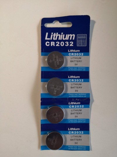 Pilhas Comando CR2032