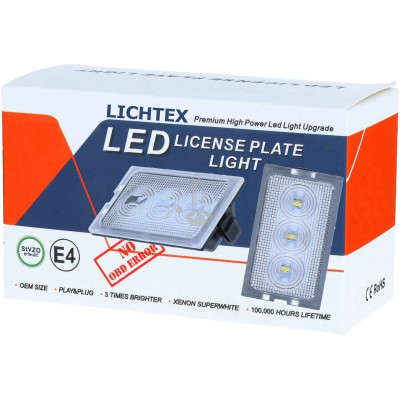 Kits Farolim LED Chapa Matricula Especifico Land Rover / Range Rover Kits Farolim LED Chapa Matricula Especifico Land Rover / Range Rover