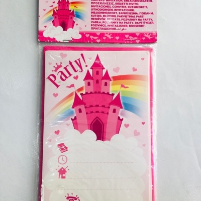 Convites de Aniversário - Princesas