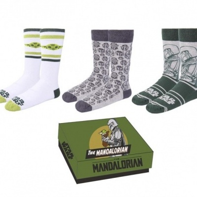 Caixa com Meias Star Wars The Mandalorian