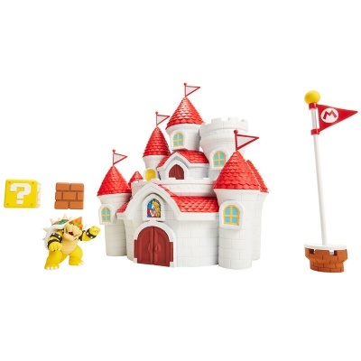 Playset Mushroom Kingdom Castle Super Mario Bros Nintendo