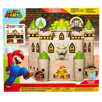 Playset Castelo Bowser Deluxe Super Mario Bros