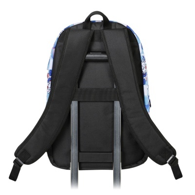 Conjunto Sonic Blue Lay - Mochila + Estojo Triplo