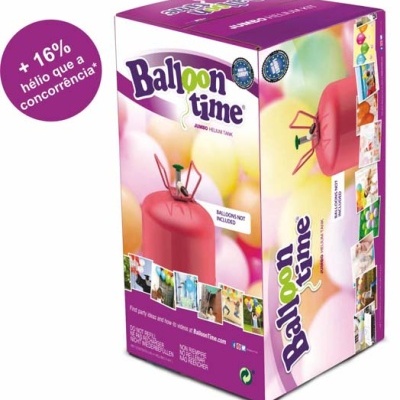 Gás Hélio - botija grande compacta