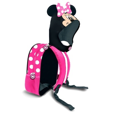 Mochila Minnie com capuz