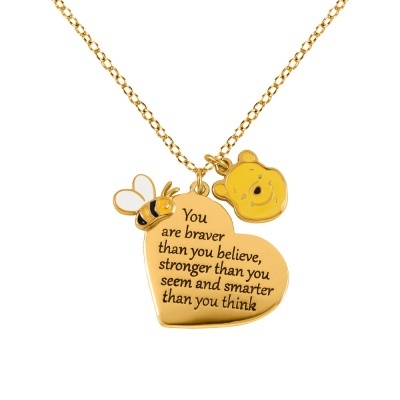 Colar Winnie the Pooh - Disney