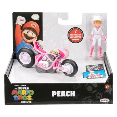 Figura Princesa Peach Kart - Super Mario O Filme